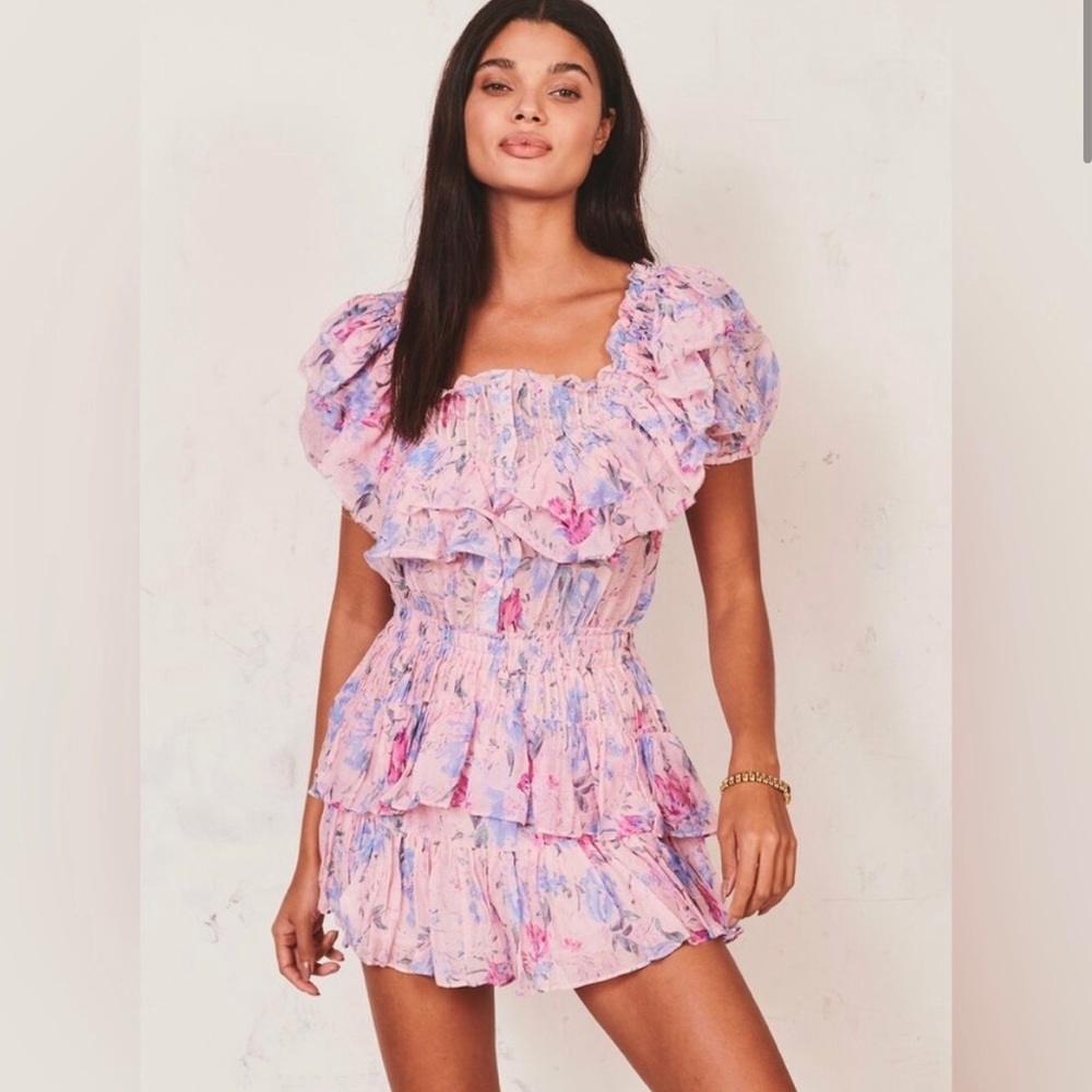Loveshackfancy Fatima whispering lilac dress